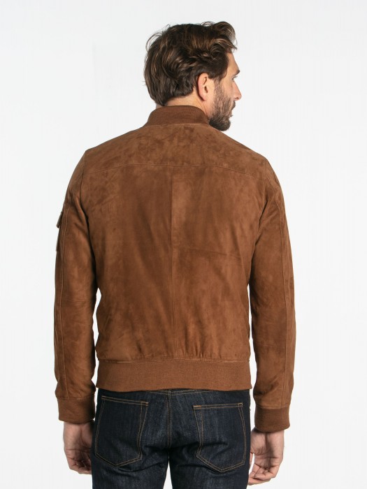Ted Goat Suede Blouson Homme - Hommes