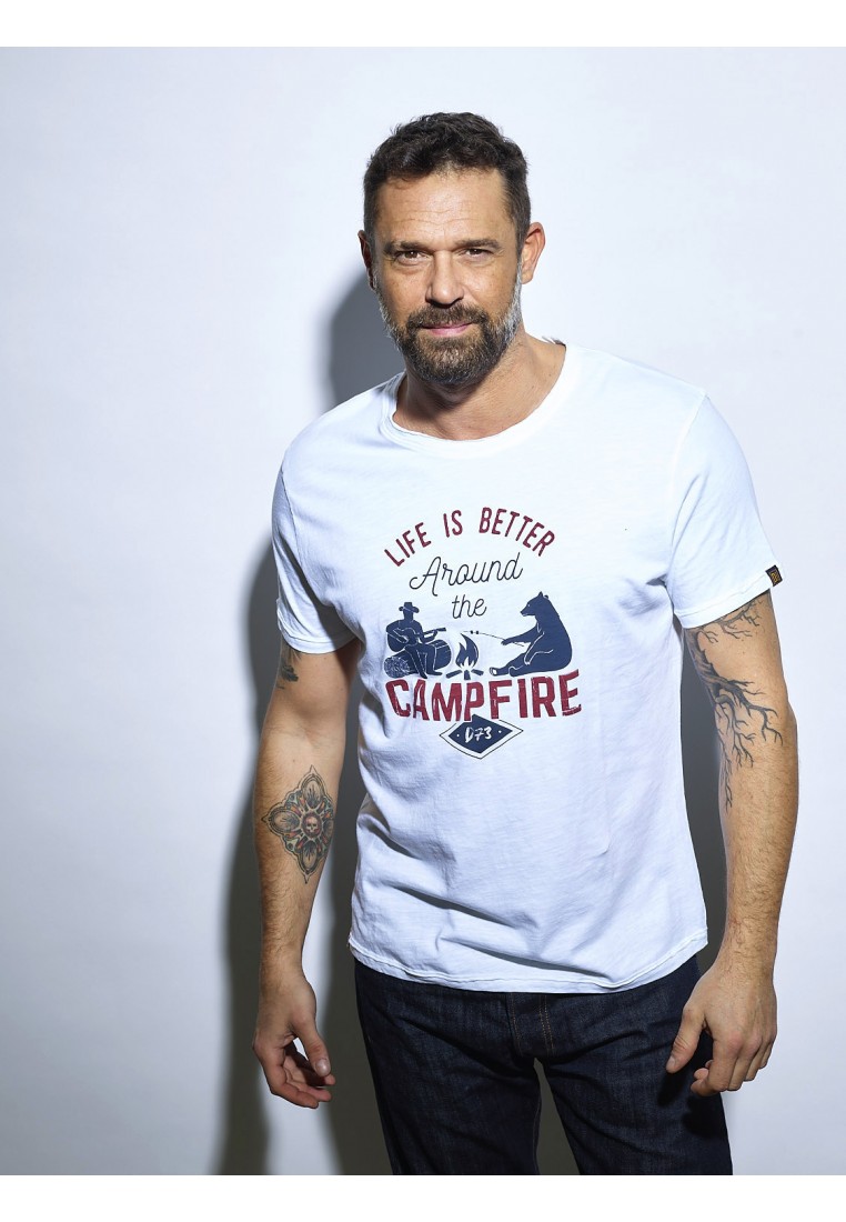 Campfire - T-shirt textile homme - Accueil
