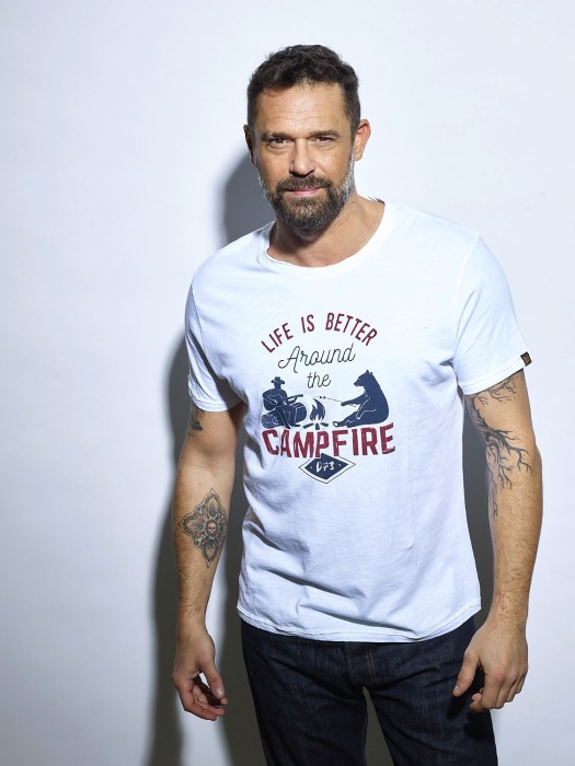 Campfire - T-shirt textile homme - Accueil