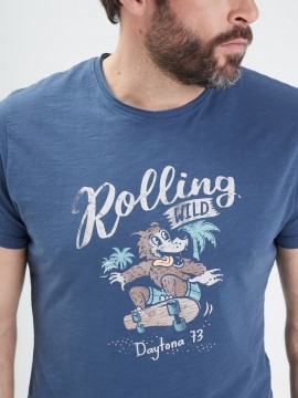 Rolling T-shirt Homme - Home