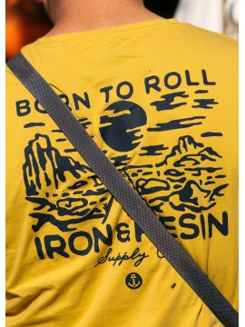 Born To Roll Tee - IRON & RESIN