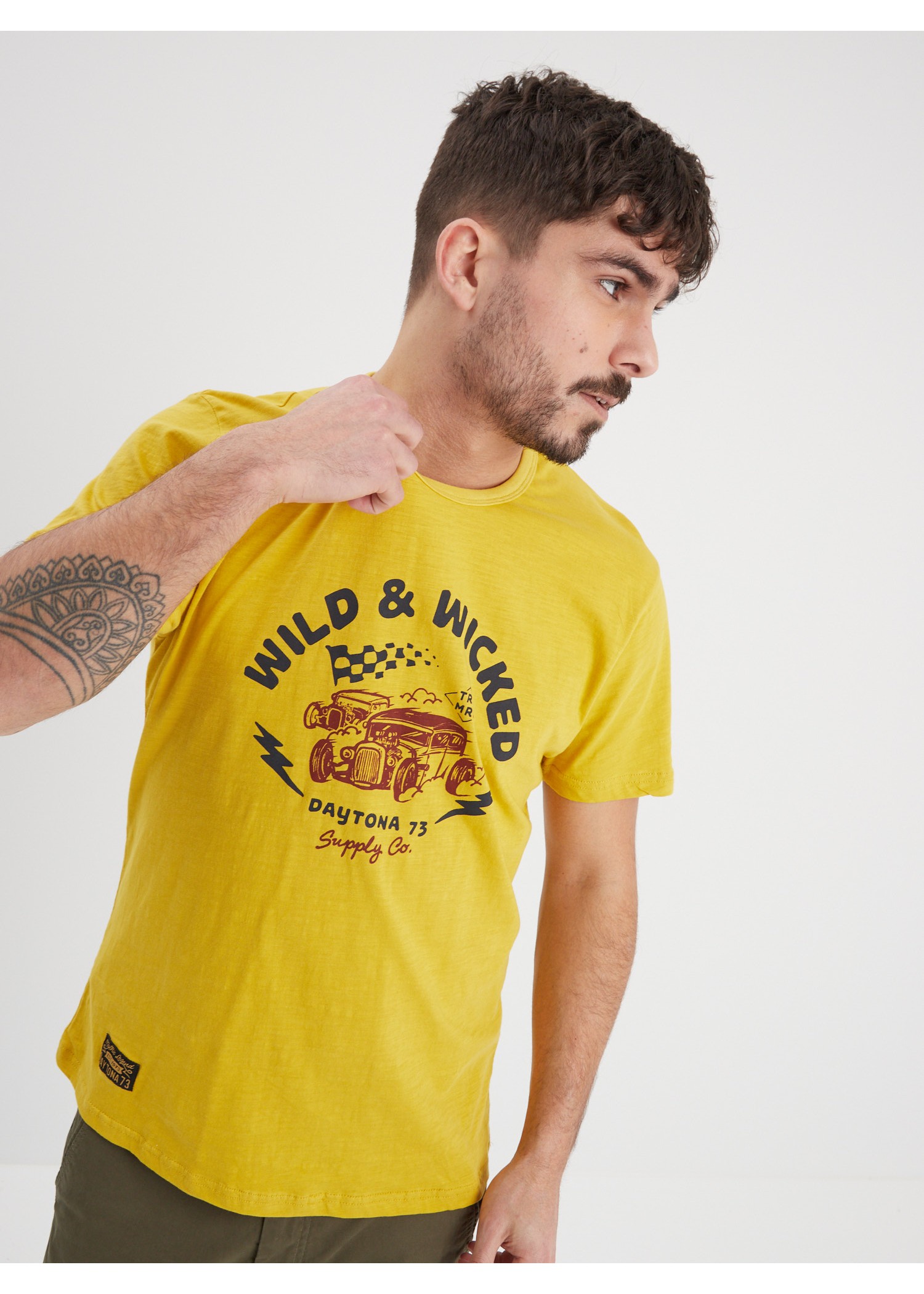 Wicked - T-shirt vintage homme